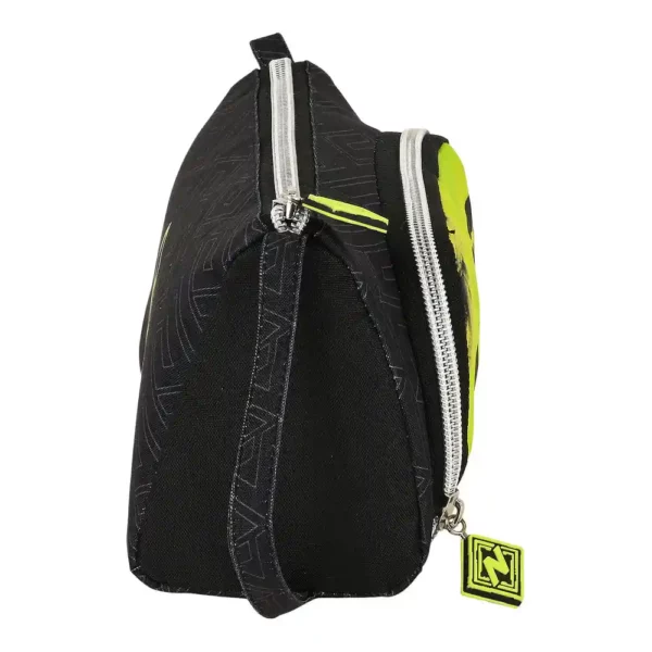 Trousse d'école Nerf Neon Black Lime (20 x 11 x 8,5 cm) (32 pièces). SUPERDISCOUNT FRANCE