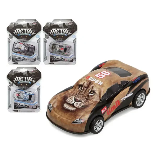 Voiture de course Métal 22 x 16 cm. SUPERDISCOUNT FRANCE