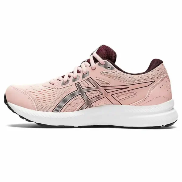 Baskets de sport pour femme Asics Gel-Contend 8 Rose. SUPERDISCOUNT FRANCE