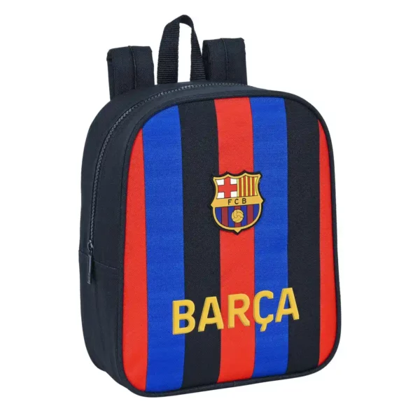 Cartable F.C. Barcelona Bordeaux Bleu Marine (22 x 27 x 10 cm). SUPERDISCOUNT FRANCE