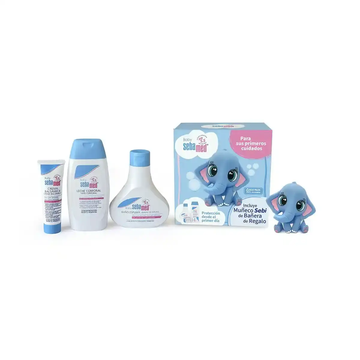 Coffret cadeau pour bébés Sebamed Sebi (4 pièces). SUPERDISCOUNT FRANCE