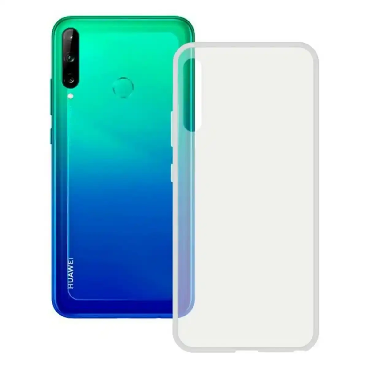 Coque mobile Huawei Y7P KSIX Flex Tpu Transparent. SUPERDISCOUNT FRANCE