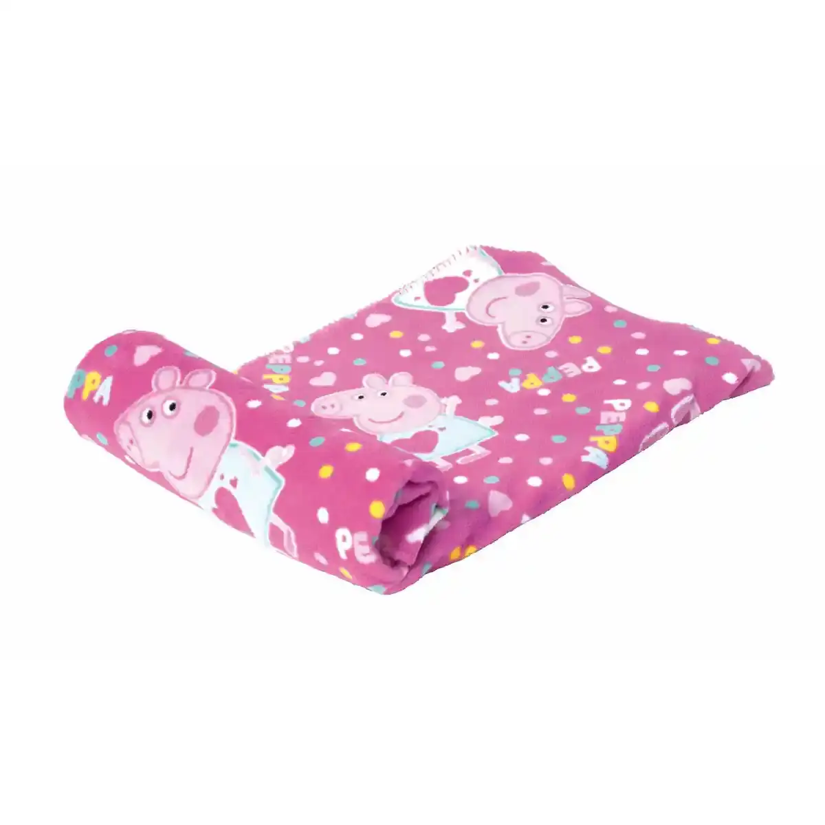 Couverture Peppa Pig Cosy Corner Rose (95 x 150 cm). SUPERDISCOUNT FRANCE