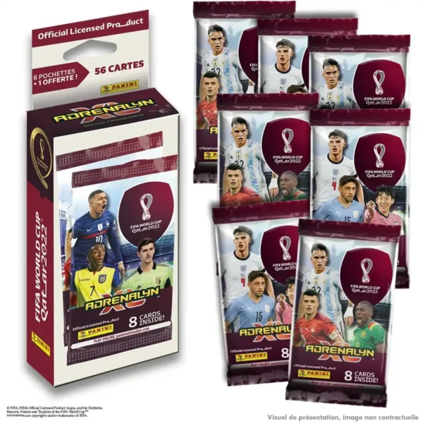 Jeu de Cartes Panini FIFA World Cup Qatar 2022 Adrenalyn XL (FR). SUPERDISCOUNT FRANCE