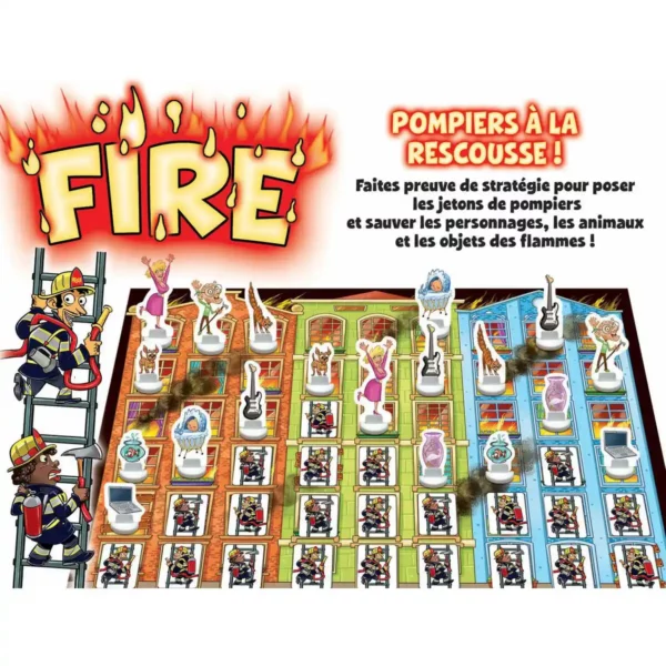 Jeu de société Educa Fire (FR). SUPERDISCOUNT FRANCE