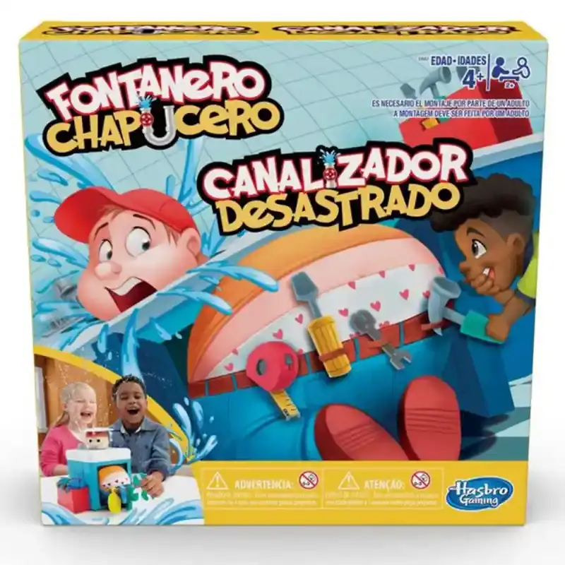Jeu de societe fontanero chapucero hasbro e6553175_4357. DIAYTAR SENEGAL - L'Art de Vivre en Couleurs. Découvrez notre boutique en ligne et trouvez des produits qui ajoutent une palette vibrante à votre quotidien.