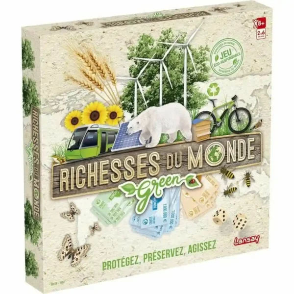 Jeu de societe lansay richesses du monde vert fr _4891. DIAYTAR SENEGAL - Où la Qualité et la Diversité Fusionnent. Explorez notre boutique en ligne pour découvrir une gamme variée de produits qui incarnent l'excellence et l'authenticité.