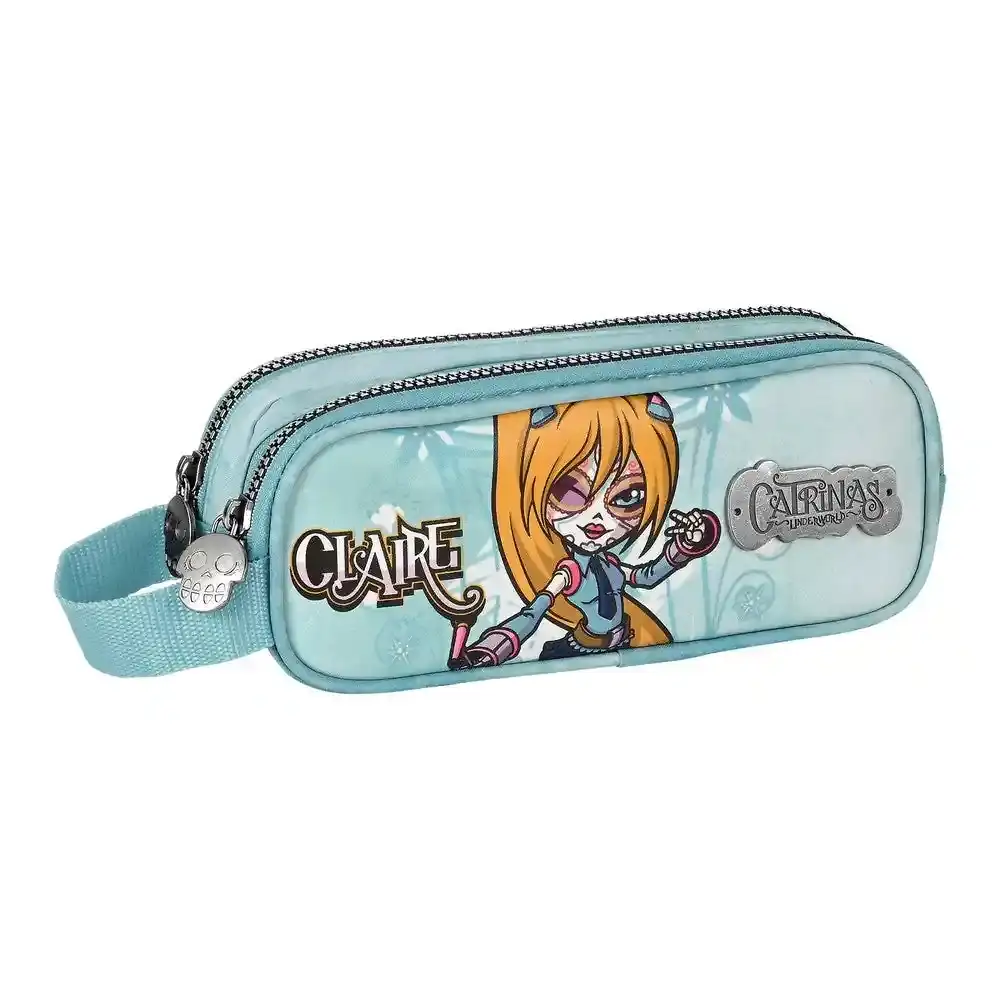 Mallette scolaire Catrinas Claire, Noelia & Lila Bleu (21 x 8 x 6 cm). SUPERDISCOUNT FRANCE