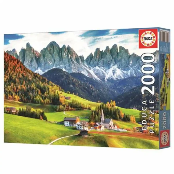 Puzzle Educa Automne dans les Dolomites 2000 Pièces. SUPERDISCOUNT FRANCE