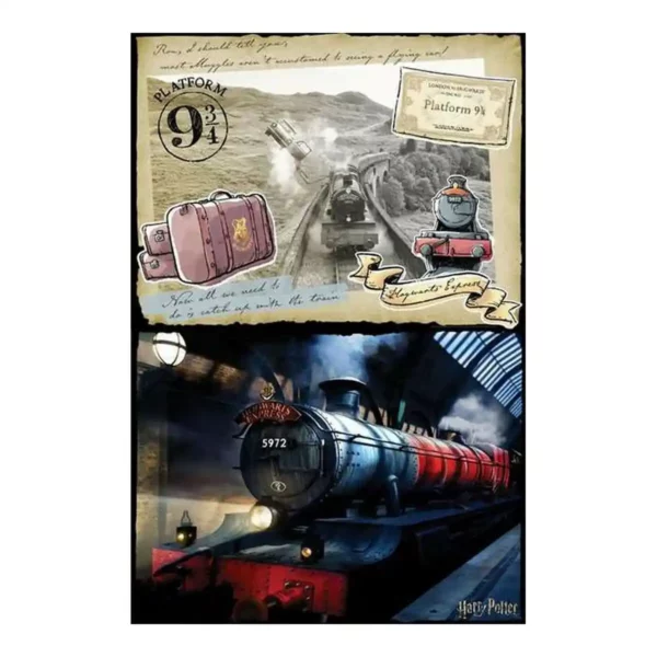 Puzzle Harry Potter Hogwarts Express Harry Potter Scratch Off (500 pcs). SUPERDISCOUNT FRANCE