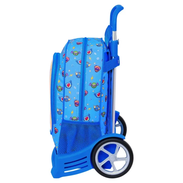 Sac à dos scolaire à roulettes SuperThings Serie 7 Bleu Multicolore 14 L. SUPERDISCOUNT FRANCE