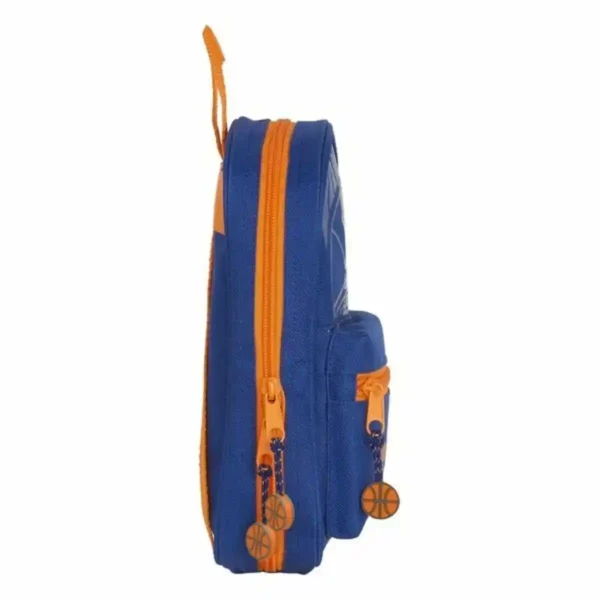 Sac à dos Trousse Valencia Basket Bleu Orange. SUPERDISCOUNT FRANCE