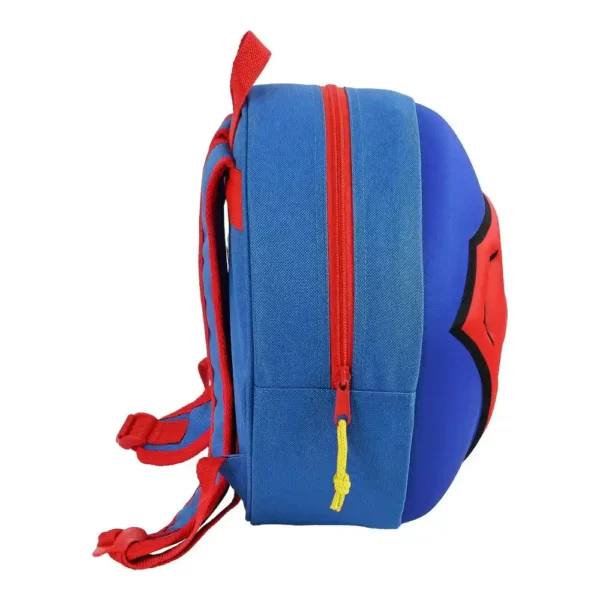 Sac enfant 3D Superman Rouge Bleu Jaune (31 x 31 x 10 cm). SUPERDISCOUNT FRANCE