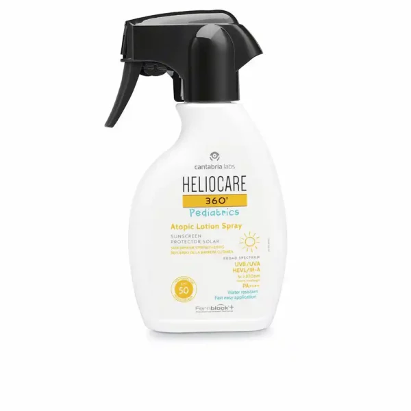 Sun Block Heliocare Pediatrics Peau atopique 250 ml Spf 50. SUPERDISCOUNT FRANCE