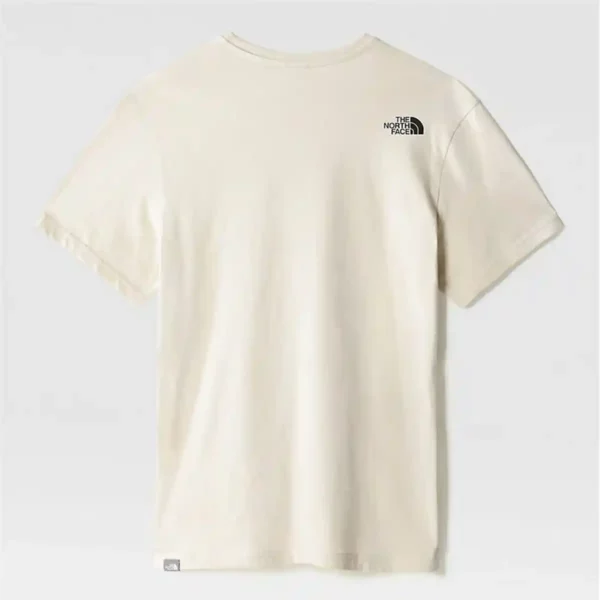 T-shirt à manches courtes pour homme The North Face Simple Dome Beige. SUPERDISCOUNT FRANCE