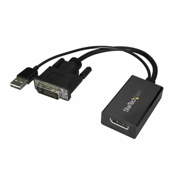 Adaptateur DisplayPort vers DVI Startech DVI2DP2 Noir. SUPERDISCOUNT FRANCE