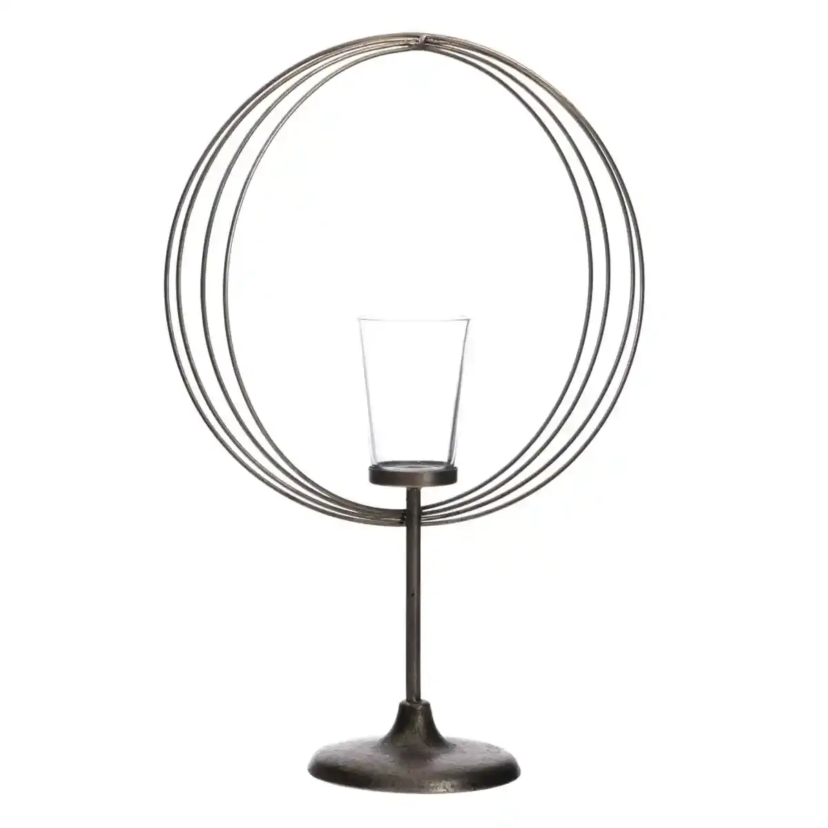 Bougeoir 32 5 x 14 3 x 49 5 cm cristal metal argente_3333. Bienvenue chez DIAYTAR SENEGAL - Où l'Authenticité Rencontre l'Accessibilité. Explorez notre sélection abordable et découvrez des articles qui incarnent l'essence du Sénégal.