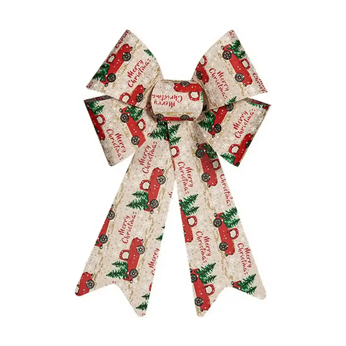 Boule de noel lasso 15 x 25 cm cars rouge beige pvc_7931. DIAYTAR SENEGAL - Là où Choisir est un Acte d'Amour pour la Culture Sénégalaise. Explorez notre gamme et choisissez des produits qui célèbrent la richesse de notre patrimoine.