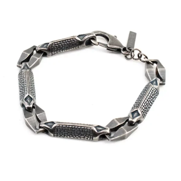 Bracelet homme police pj25691bse 02 s 18 cm _6429. DIAYTAR SENEGAL - Où Choisir Devient une Expression de Soi. Découvrez notre boutique en ligne et trouvez des articles qui révèlent votre personnalité et votre style.