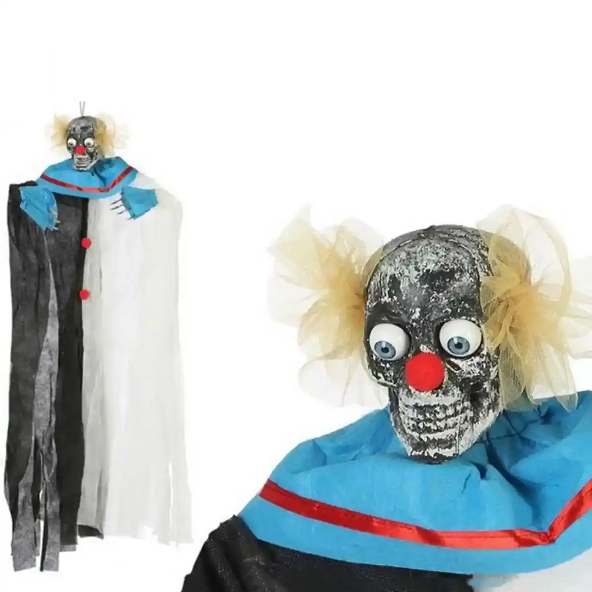 Clown suspendu 90 cm _1978. DIAYTAR SENEGAL - Où Chaque Achat Raconte une Histoire. Parcourez notre boutique en ligne pour trouver des articles qui évoquent le savoir-faire et la tradition du Sénégal.