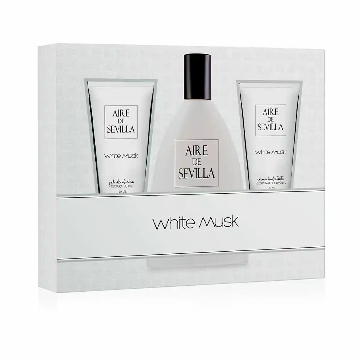 Coffret de parfum femme aire sevilla white musk 3 pieces_3837. DIAYTAR SENEGAL - Votre Portail Vers l'Élégance Accessible. Parcourez notre boutique en ligne pour découvrir des produits qui incarnent le luxe à des prix abordables.