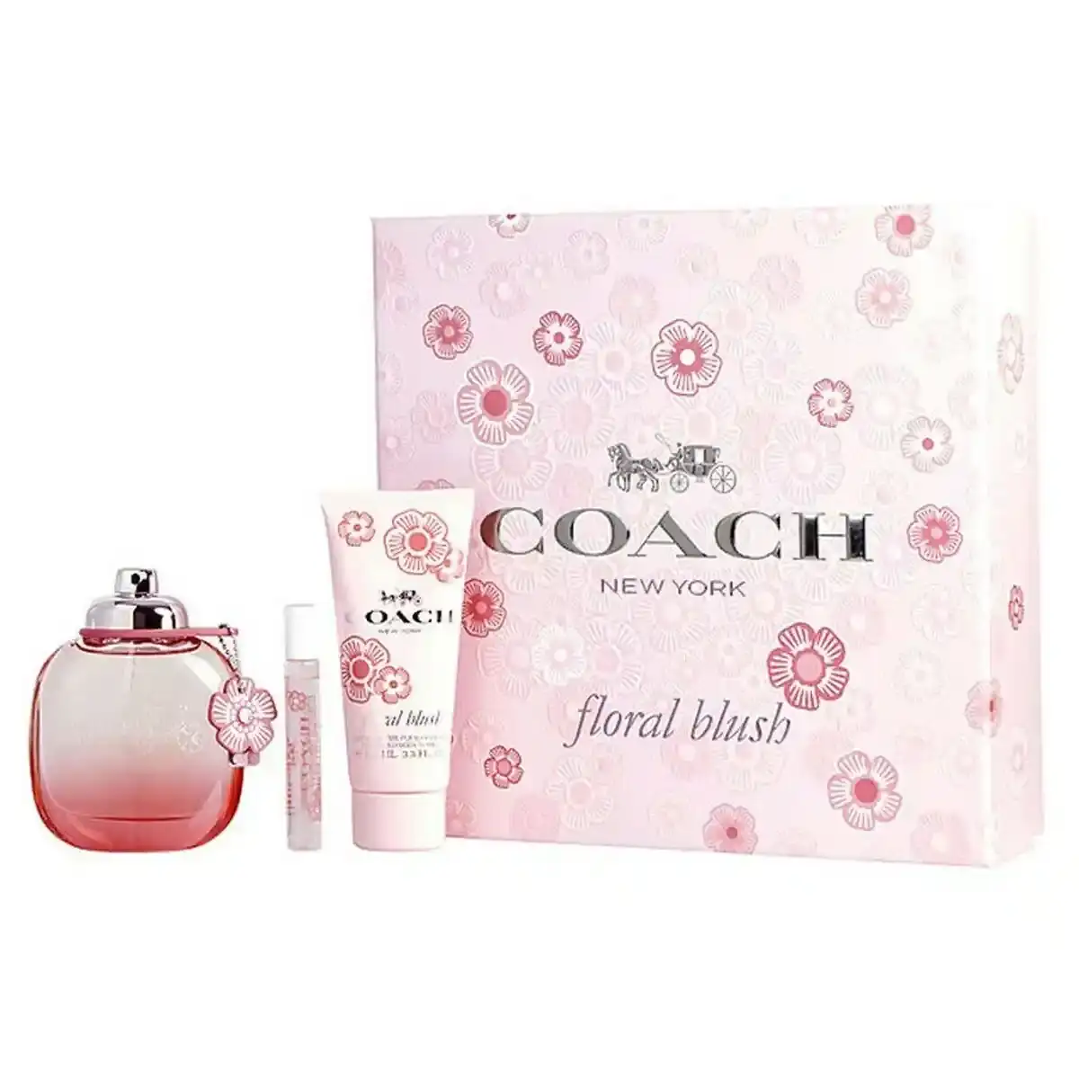 Coffret de parfum femme coach 3 pieces floral blush_9212. DIAYTAR SENEGAL - Où la Mode et le Confort se Rencontrent. Plongez dans notre univers de produits et trouvez des articles qui vous habillent avec style et aisance.