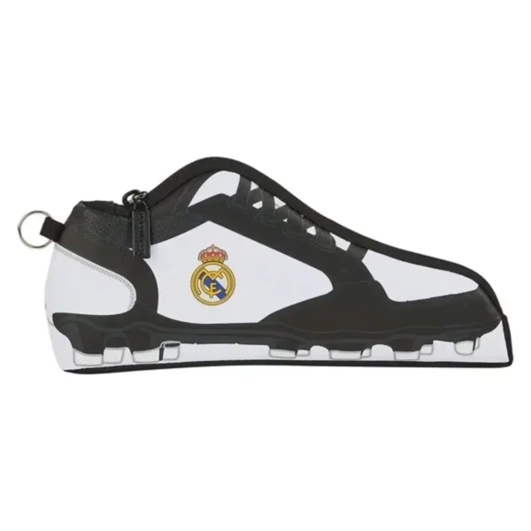 Fourre-tout Real Madrid C.F. M584 Noir Blanc (24 x 10 x 2 cm). SUPERDISCOUNT FRANCE