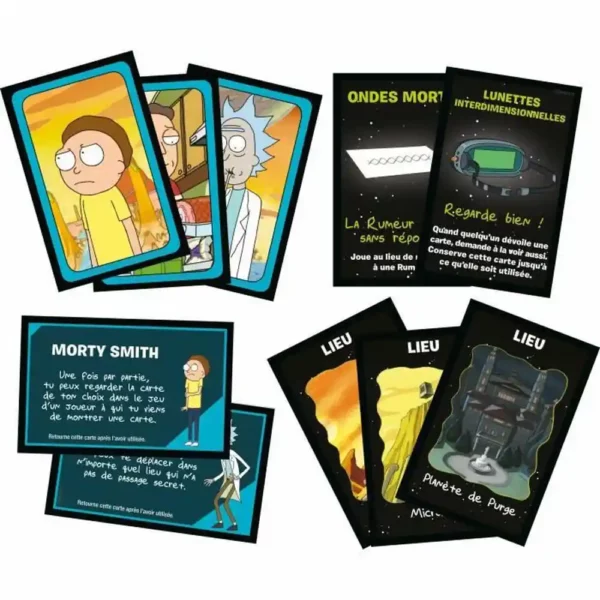 Jeu de société Winning Moves Cluedo Rick et Morty (FR). SUPERDISCOUNT FRANCE