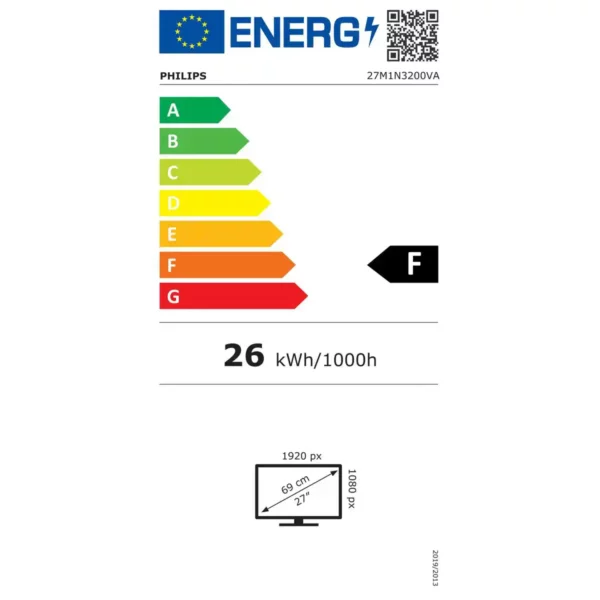 Moniteur Philips 27M1N3200VA/00 27" FHD LED 27" LED. SUPERDISCOUNT FRANCE