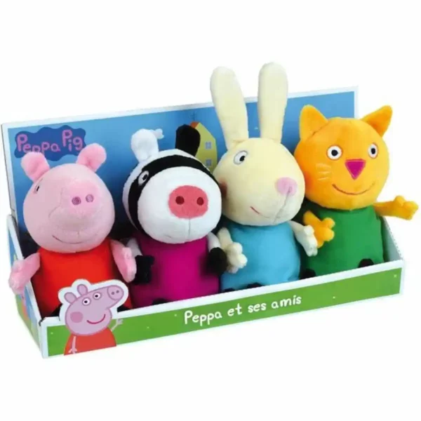 Peluche Jemini Peppa Pig Set 4 Unités. SUPERDISCOUNT FRANCE