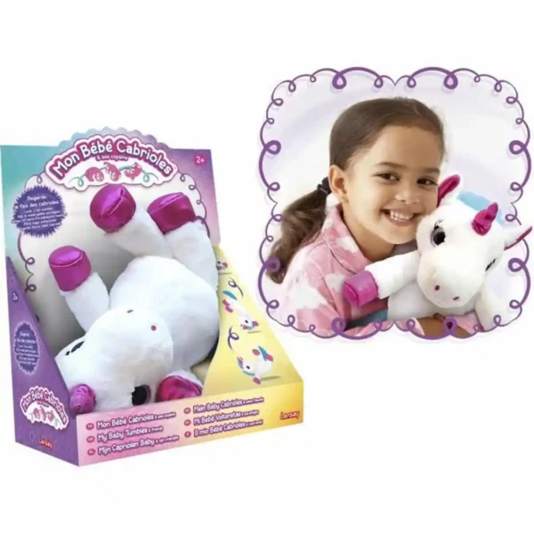 Peluche Lansay Lulu La Licorne. SUPERDISCOUNT FRANCE