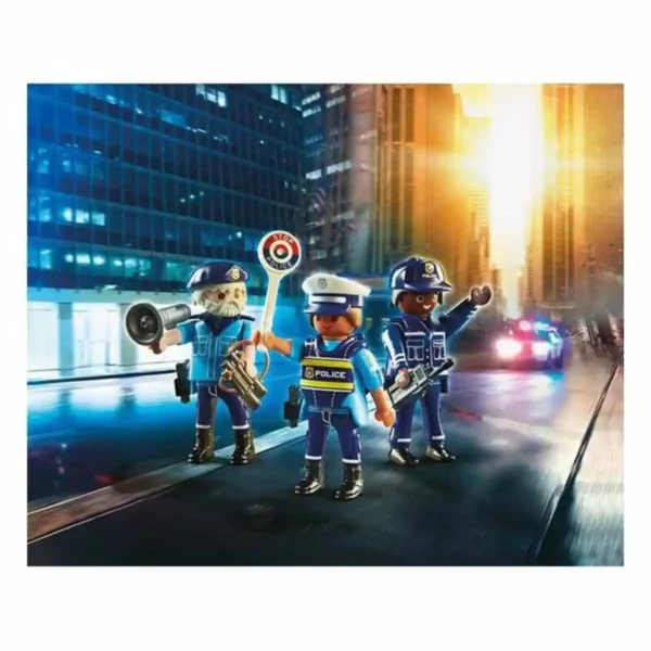 Playset City Action Police Figures Set Playmobil 70669 (18 pcs). SUPERDISCOUNT FRANCE