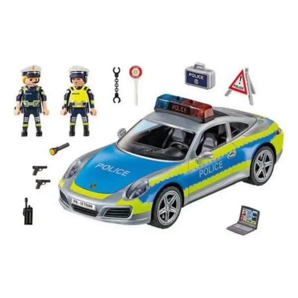 Playset Porsche 911 Carrera 4S Police Playmobil 70066 (36 pcs). SUPERDISCOUNT FRANCE