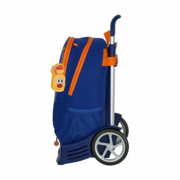 Sac à dos scolaire à roulettes Evolution Valencia Basket. SUPERDISCOUNT FRANCE