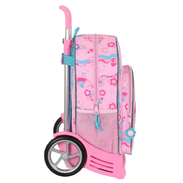 Sac à dos scolaire à roulettes LOL Surprise ! Glow girl Rose (33 x 42 x 14 cm). SUPERDISCOUNT FRANCE