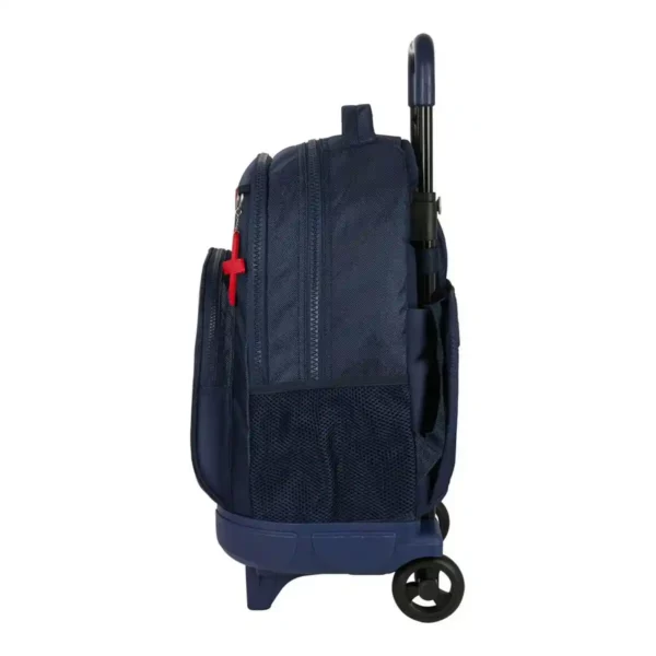 Sac à dos scolaire à roulettes Munich Storm bleu marine 22 L. SUPERDISCOUNT FRANCE