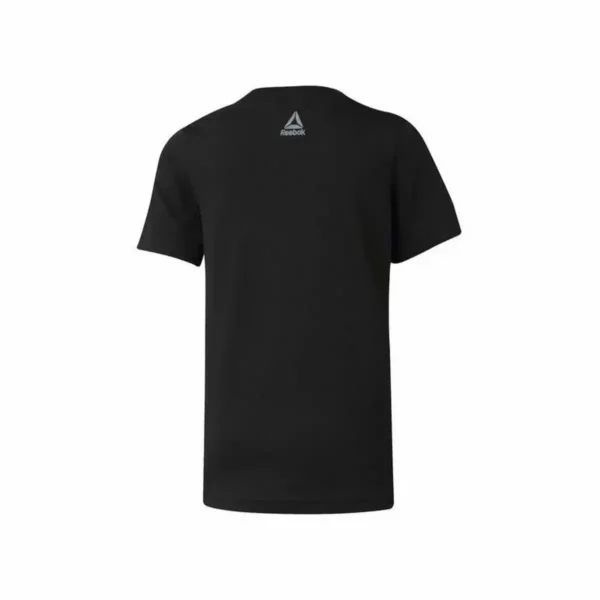 T-shirt à manches courtes Reebok B Elem Tee Bas Noir. SUPERDISCOUNT FRANCE