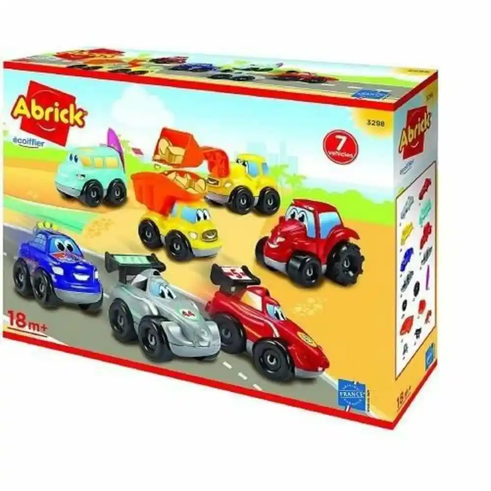 Véhicule Playset Ecoiffier Fast Car + 18 Mois 7 Pièces. SUPERDISCOUNT FRANCE