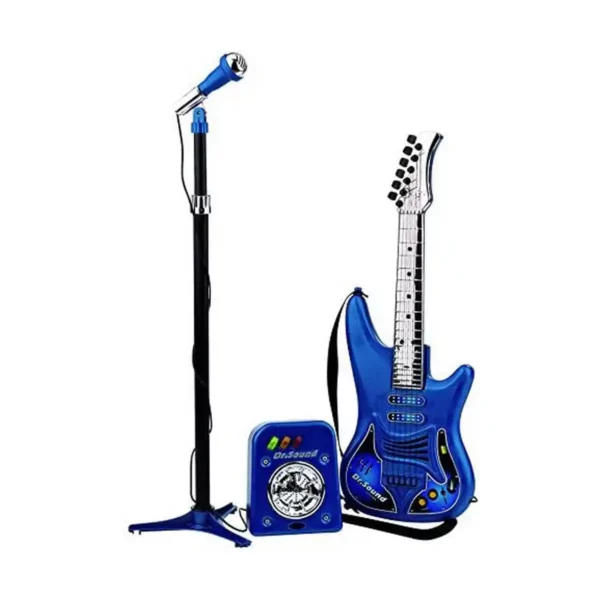 Baby Guitar Reig Microphone Bleu (Reconditionné B). SUPERDISCOUNT FRANCE