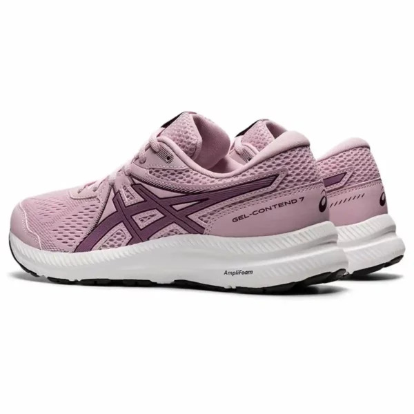 Baskets de sport pour femme Asics Gel-Contend 7 Rose. SUPERDISCOUNT FRANCE