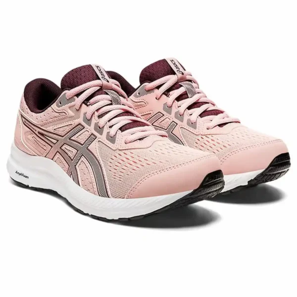 Baskets de sport pour femme Asics Gel-Contend 8 Rose. SUPERDISCOUNT FRANCE