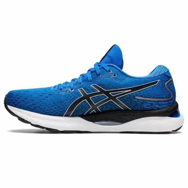 Baskets Homme Asics Gel-Nimbus 24 Bleu. SUPERDISCOUNT FRANCE