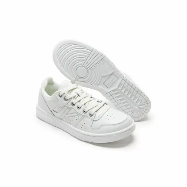 Baskets Kelme Retrobasket Blanc Unisexe. SUPERDISCOUNT FRANCE