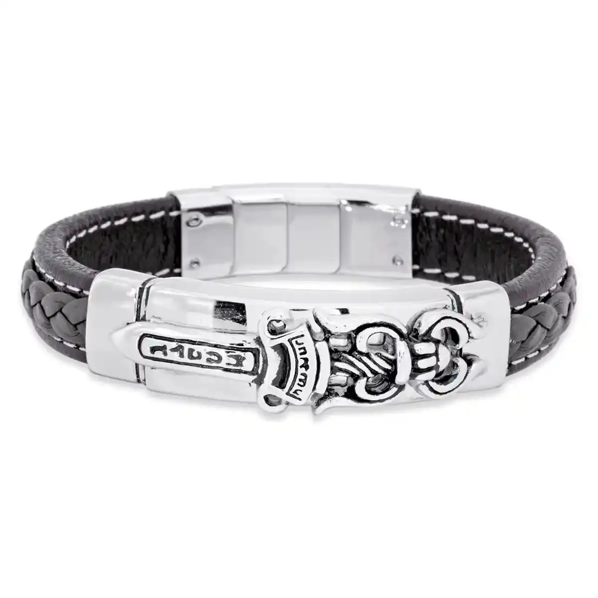 Bracelet homme save brave sbb vincent 19 21 cm_6376. DIAYTAR SENEGAL - L'Art de Vivre le Shopping Éthique. Parcourez notre gamme et choisissez des produits qui reflètent notre engagement envers des pratiques durables.