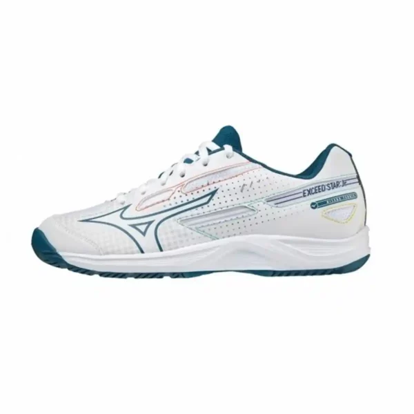 Chaussures de sport pour enfants Mizuno Exceed Star Padel Blanc. SUPERDISCOUNT FRANCE