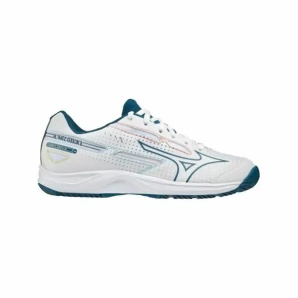 Chaussures de sport pour enfants Mizuno Exceed Star Padel Blanc. SUPERDISCOUNT FRANCE