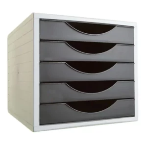 Classeur modulaire Archivo 2000 ArchivoTec Serie 4000 5 tiroirs Din A4 Noir (34 x 27 x 26 cm). SUPERDISCOUNT FRANCE