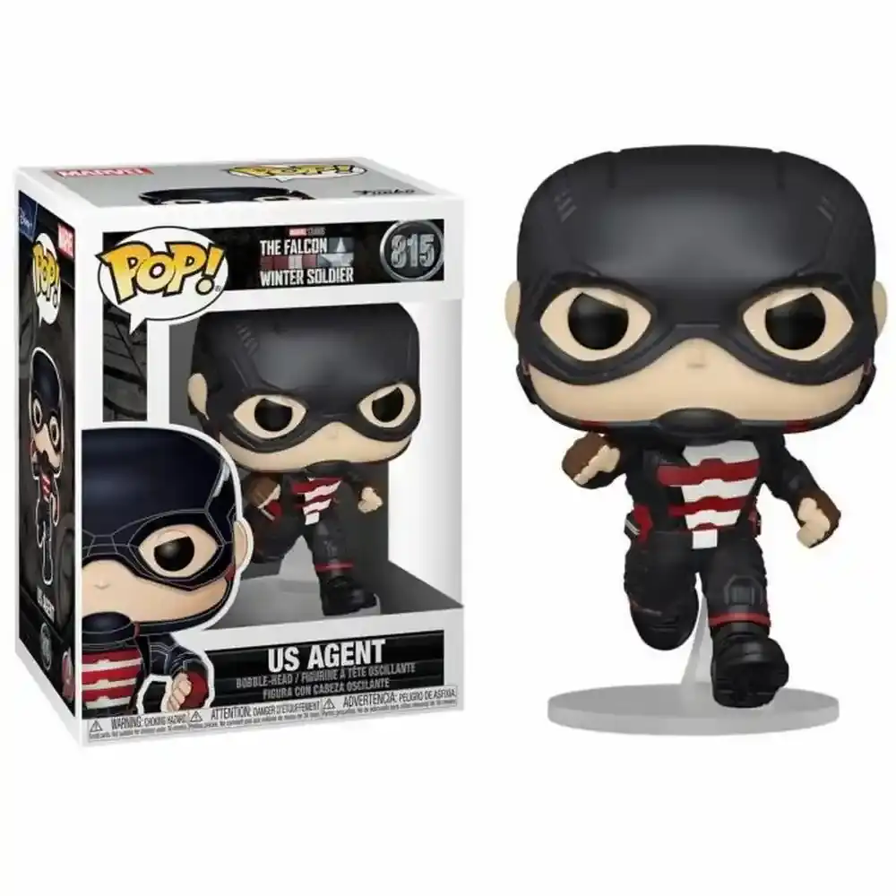 Figurines de collection Funko The Falcon & Winter Soldier - US Agent No 815. SUPERDISCOUNT FRANCE