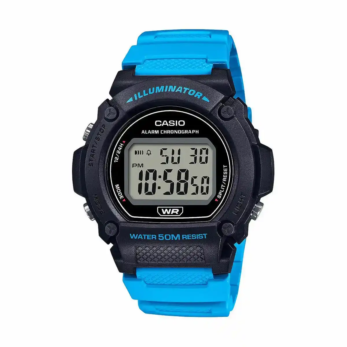 Montre Homme Casio W-219H-2A2VEF (Ø 47 mm). SUPERDISCOUNT FRANCE