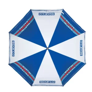 Parapluie sparco martini racing bleu blanc o 95 cm_5663. DIAYTAR SENEGAL - Là où la Découverte est au Rendez-vous. Plongez dans notre catalogue et trouvez des articles qui éveilleront votre curiosité et élargiront vos horizons.